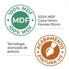 Guarda-roupa Casal Finesse 6 Portas 8 Gavetas 100% Mdf Cinamo