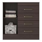 Guarda Roupa Casal Flash 2 Com Multiuso Golden Com Cômoda Mon