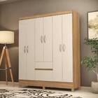 Guarda Roupa Casal Flash Ii 6 Portas 2 Gavetas Amendola Off W