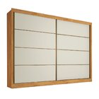 Guarda Roupa Casal Flex 2 Portas 6 Gavetas Sevilha  Peróba/of