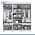Guarda-roupa Casal Flórida 100% Mdf 6 Portas 4 Gavetas Branco