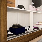 Guarda-roupa Casal Flórida 3 Portas De Correr 3 Gavetas Cacau