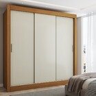 Guarda-roupa Casal Flórida 3 Portas De Correr 3 Gavetas Cinam