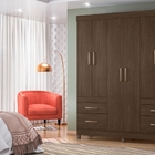 Guarda Roupa Casal Forli Ébano