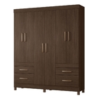 Guarda Roupa Casal Forli Ébano