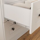 Guarda-roupa Casal Fort 6 Portas 4 Gavetas 100% Mdf Branco -