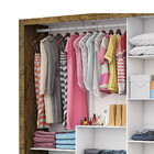 Guarda Roupa Casal Fortaleza 3 Portas Carioca Móveis