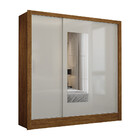 Guarda Roupa Casal Fortaleza 3 Portas Com Espelho Carioca Móv