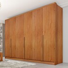 Guarda-roupa Casal Fortuna 6 Portas 6 Gavetas Cinamomo - Tcil