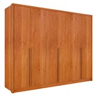 Guarda-roupa Casal Fortuna 6 Portas 6 Gavetas Cinamomo - Tcil