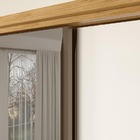 Guarda-roupa Casal Fortuno Plus Camarú Pérola 3 Portas Espelh