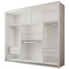 Guarda-roupa Casal Garopaba 3 Portas 4 Gavetas Com Espelho Br