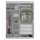 Guarda-roupa Casal Genova 4 Pt 3 Gv Branco