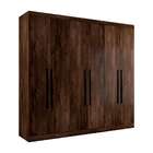 Guarda-roupa Casal Genova 6 Pt 6 Gv Avelã