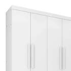 Guarda-roupa Casal Gênova 6 Pt Branco
