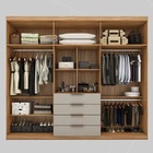 Guarda Roupa Casal Giardino 6 Portas 4 Gavetas Com Espelho -