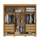 Guarda-roupa Casal Granada 6 Portas 6 Gavetas Salleto Cinamom
