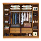 Guarda Roupa Casal Grande 6 Portas 2,39m - Veneza-cinamomo Gr