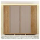 Guarda Roupa Casal Grande 6 Portas 6 Gavetas Marrom Moon