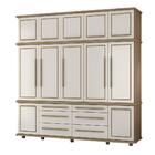 Guarda Roupa Casal Grande Triplex Channel Fabri Móveis Freijó