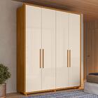 Guarda Roupa Casal Greco 4 Portas - Madetec