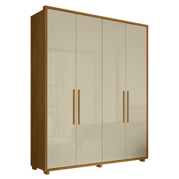 Guarda Roupa Casal Greco 4 Portas - Madetec