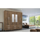 Guarda-roupa Casal Guadalupe 6 Portas E 9 Gavetas - Genialfle