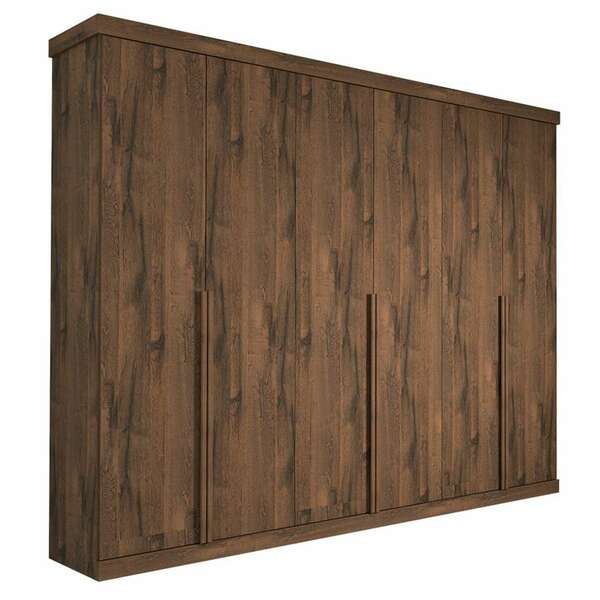 Guarda-roupa Casal Guarapari Ii 6 Pt 6 Gv Café