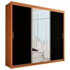 Guarda-roupa Casal Hamburgo 3 Portas 4 Gavetas Com Espelho Na