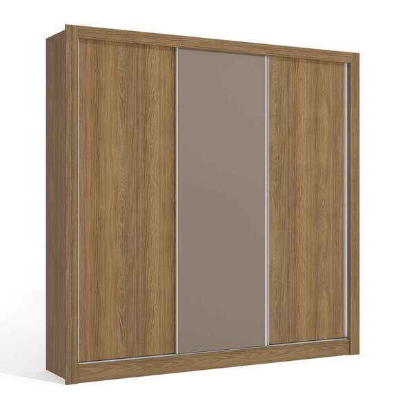 Guarda-roupa Casal Hanna 3 Pt 2 Gv Nogueira E Fendi