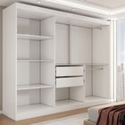 Guarda-roupa Casal Harvard 3 Portas 2 Gavetas 100% Mdf Mdf Br