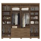 Guarda Roupa Casal Havana Master 8.6 8 Portas 6 Gavetas Com E