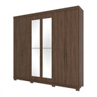 Guarda Roupa Casal Henn Titanium 6 Portas E 5 Gavetas Com Esp