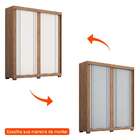 Guarda-roupa Casal Heolísa Prime Flex 2 Pt 3 Gv Savana