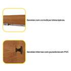 Guarda-roupa Casal Hera 6 Pt 6 Gv Cinamomo E Off White