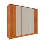 Guarda-roupa Casal Hera 6 Pt 6 Gv Cinamomo E Off White