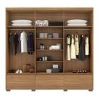 Guarda Roupa Casal Himalaia 6 Portas 3 Gavetas Amendola Marsa