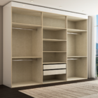 Guarda-roupa Casal Hollywood 6 Portas 2 Gavetas Branco - Pano