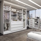 Guarda-roupa Casal Honey 5 Portas 10 Gavetas Com Espelho Bran