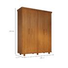 Guarda-roupa Casal Ibiza 4 Pt 3 Gv Mel