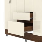 Guarda-roupa Casal Ideal Plus 6 Portas - Vlr Móveis  Imbuia/c