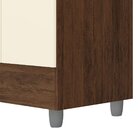 Guarda-roupa Casal Ideal Plus 6 Portas - Vlr Móveis  Imbuia/c