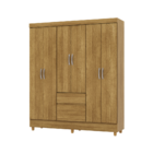 Guarda-roupa Casal Ideal Plus 6 Portas - Vlr Móveis  Nature