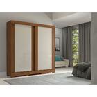 Guarda-roupa Casal Ilheus Flex 2 Pt 3 Gv Avelã E Off White
