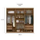 Guarda-roupa Casal Imaginare 6 Pt 4 Gv Jabota