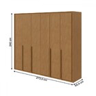 Guarda-roupa Casal Imperatore 6 Portas 6 Gavetas 100% Mdf 816