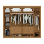 Guarda-roupa Casal Imperatore 6 Portas Com Espelho 100% Mdf A