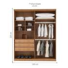 Guarda-roupa Casal Império 4 Pt 3 Gv Imbuia