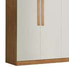 Guarda-roupa Casal Império 4 Pt 3 Gv Imbuia E Off White