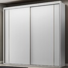 Guarda-roupa Casal Imperium 2 Portas 6 Gavetas 100% Mdf Branc